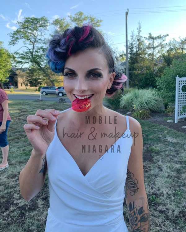 One-of-a-kind bridal hair and makeup services!